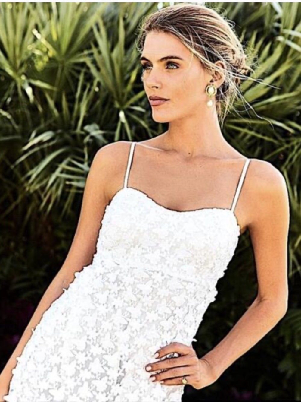 Lilly Pulitzer White Gillian Lace Maxi Dress Butterfly Size 8 - Picture 3 of 15